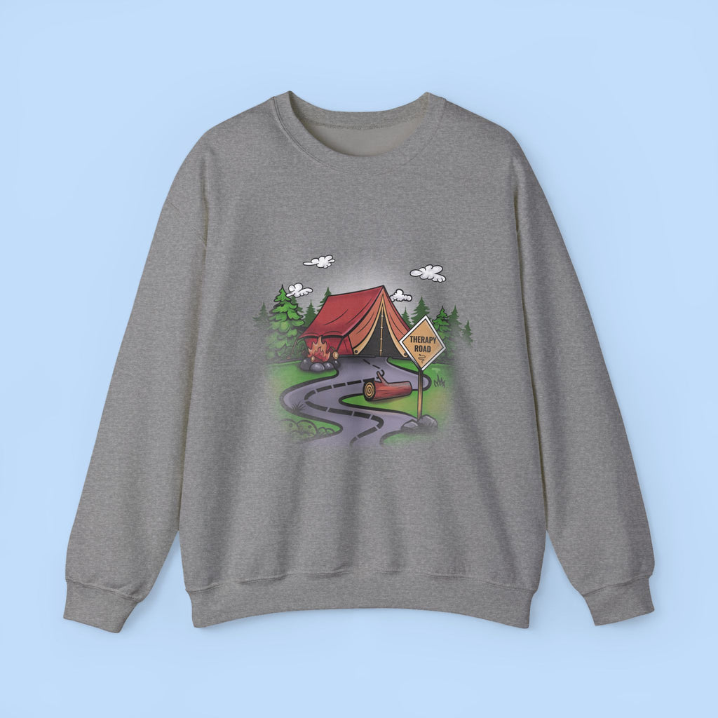 Camping Sweatshirt Unisex, Therapy Sweatshirt, Gift for Camper