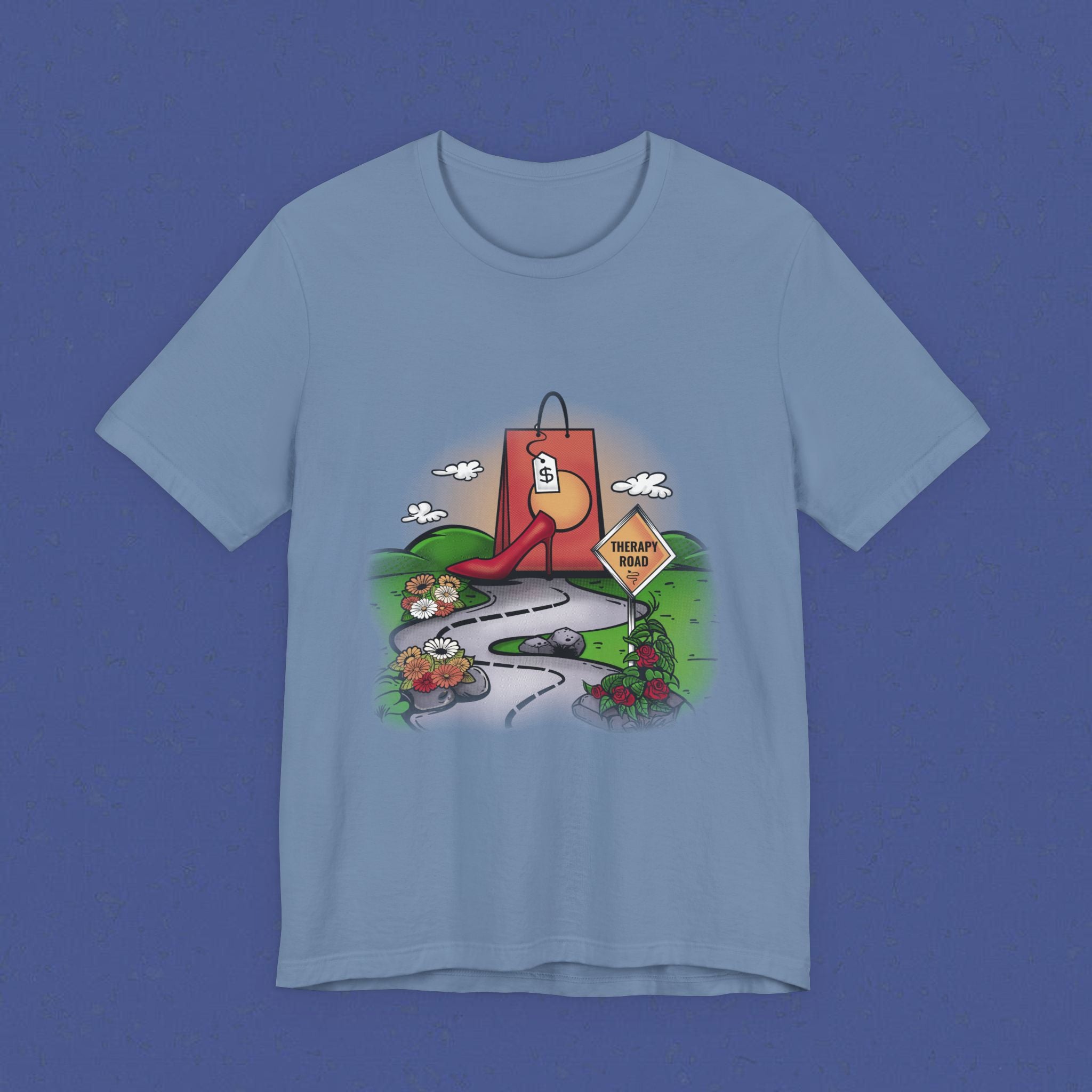Tea Bag Roadmap T-Shirt — Funny Tea Lover Graphic Tee