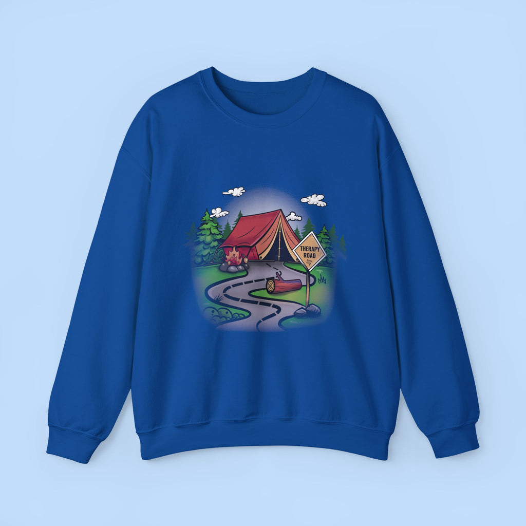 Camping Sweatshirt Unisex, Therapy Sweatshirt, Gift for Camper