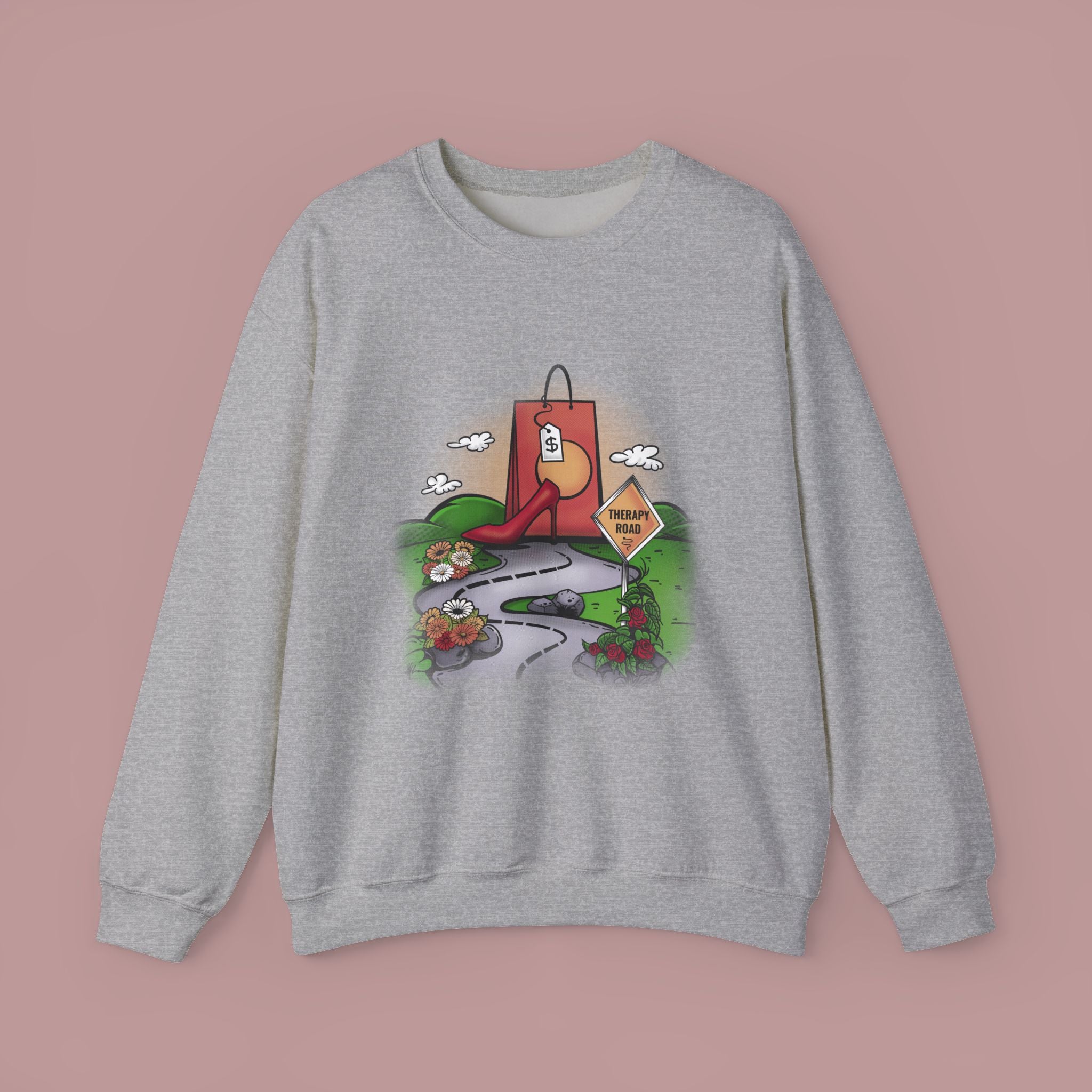 Shopaholic Sweatshirt Unisex, Therapy Sweatshirt, Gift for Shopaholic