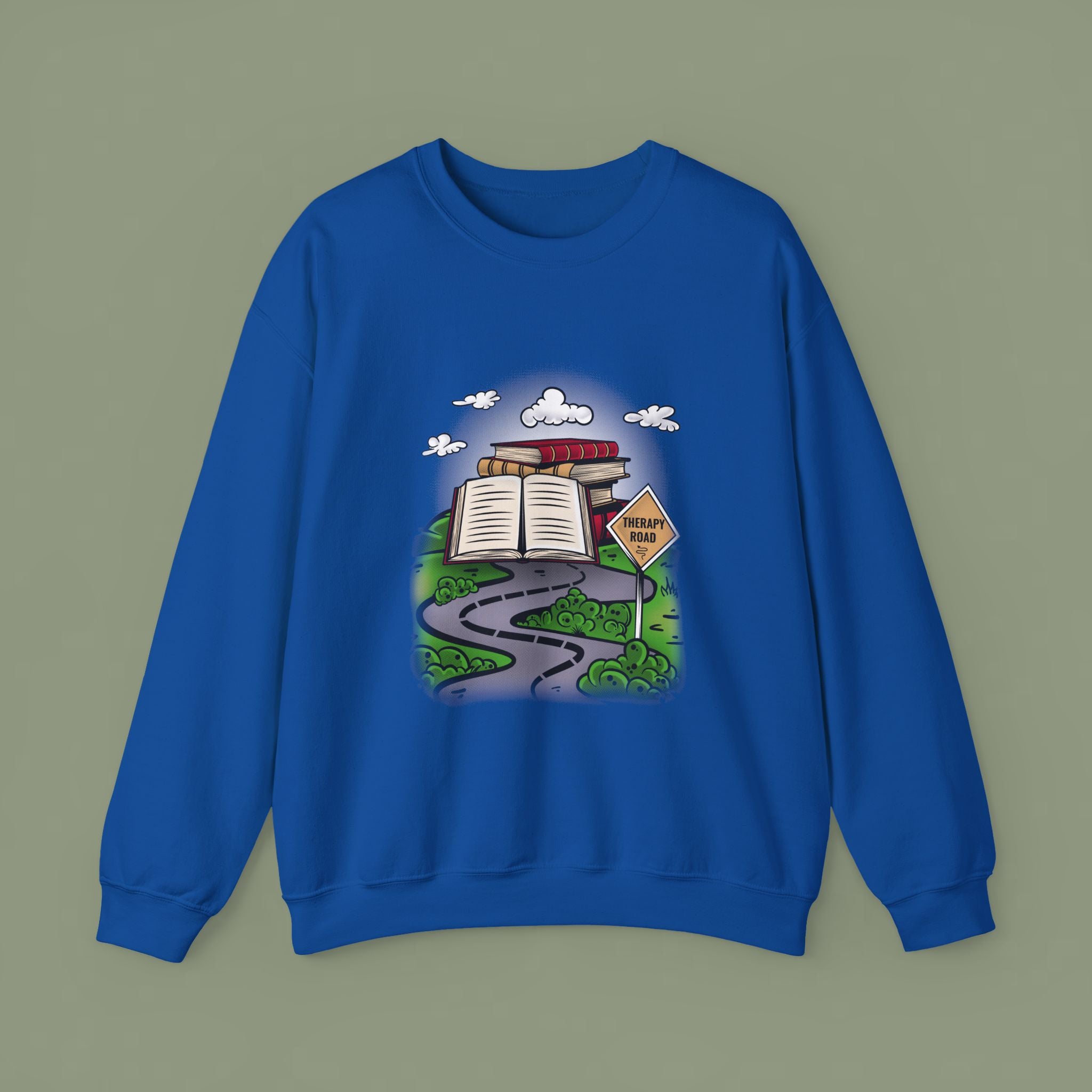 Bookworm Sweatshirt Unisex, Therapy Sweatshirt, Book Lover Gift