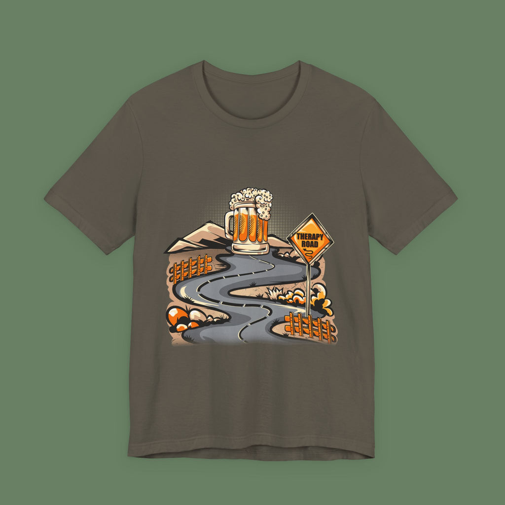 Beer Trail T-Shirt — Scenic Road to Brew Graphic Tee
