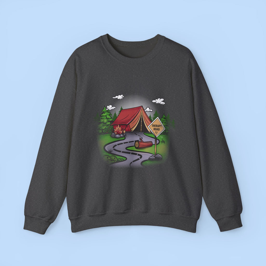 Camping Sweatshirt Unisex, Therapy Sweatshirt, Gift for Camper