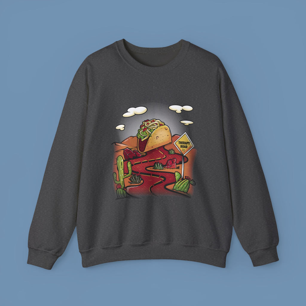 Taco Sweatshirt Unisex, Therapy Sweatshirt, Taco Lover Gift