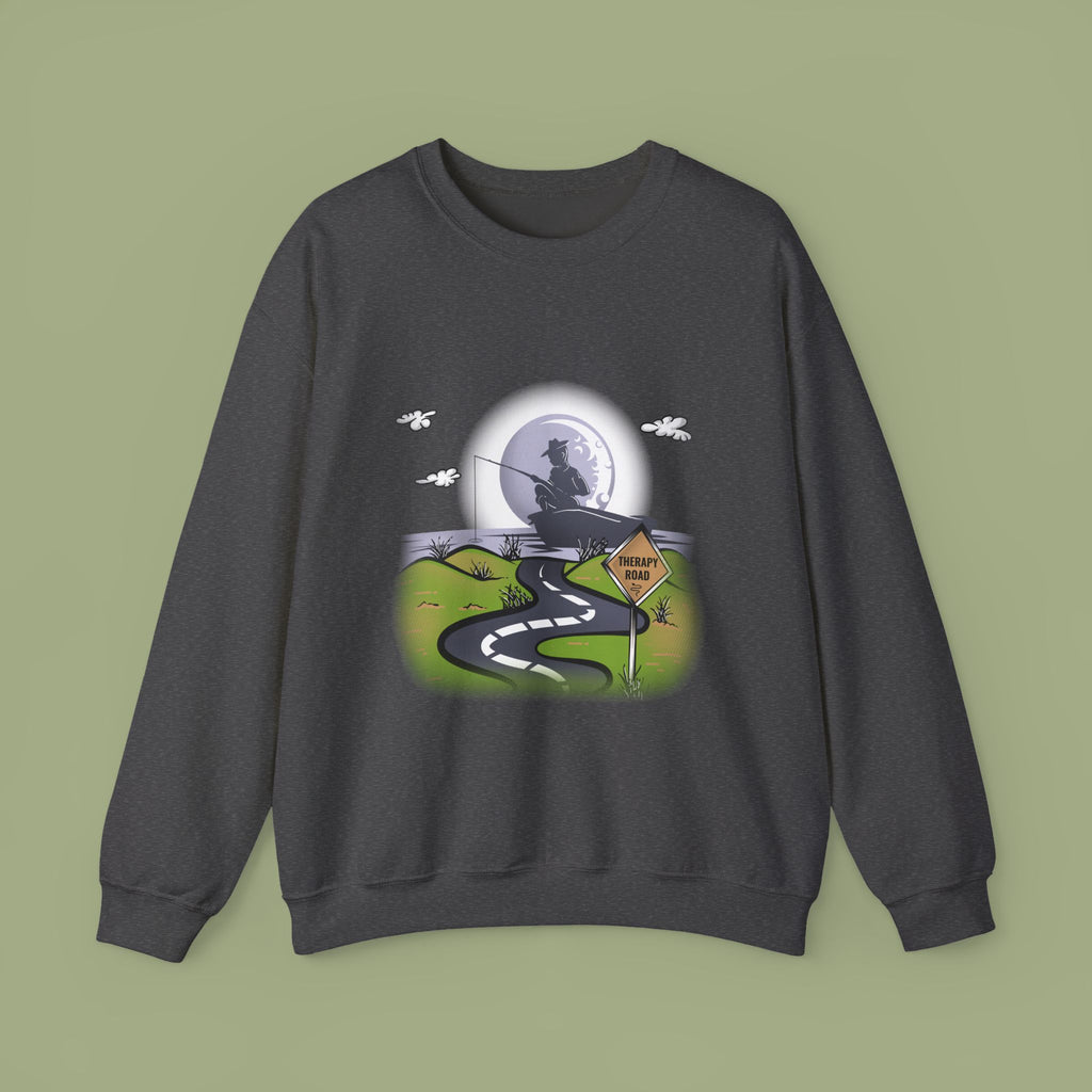 Fishing Lover Sweatshirt Unisex, Therapy Sweatshirt, Fishing Gift