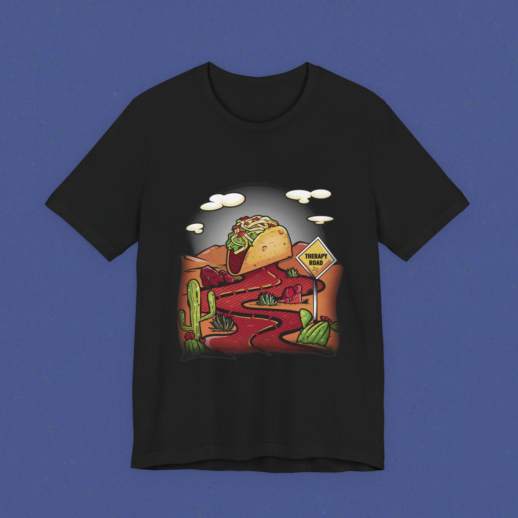 Taco Roadtrip T‑Shirt — Desert Taco Illustration Tee