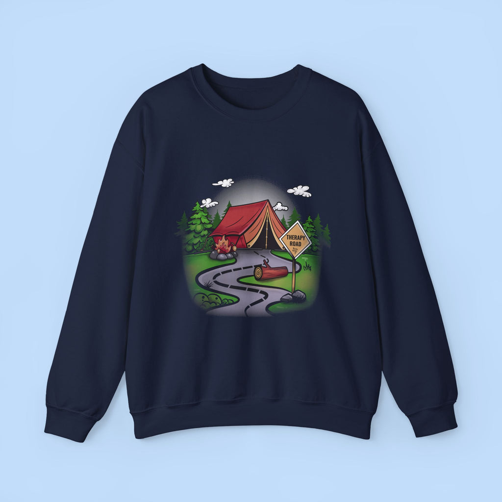 Camping Sweatshirt Unisex, Therapy Sweatshirt, Gift for Camper