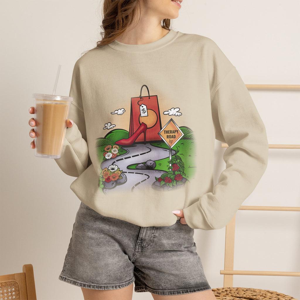 Shopaholic Sweatshirt Unisex, Therapy Sweatshirt, Gift for Shopaholic