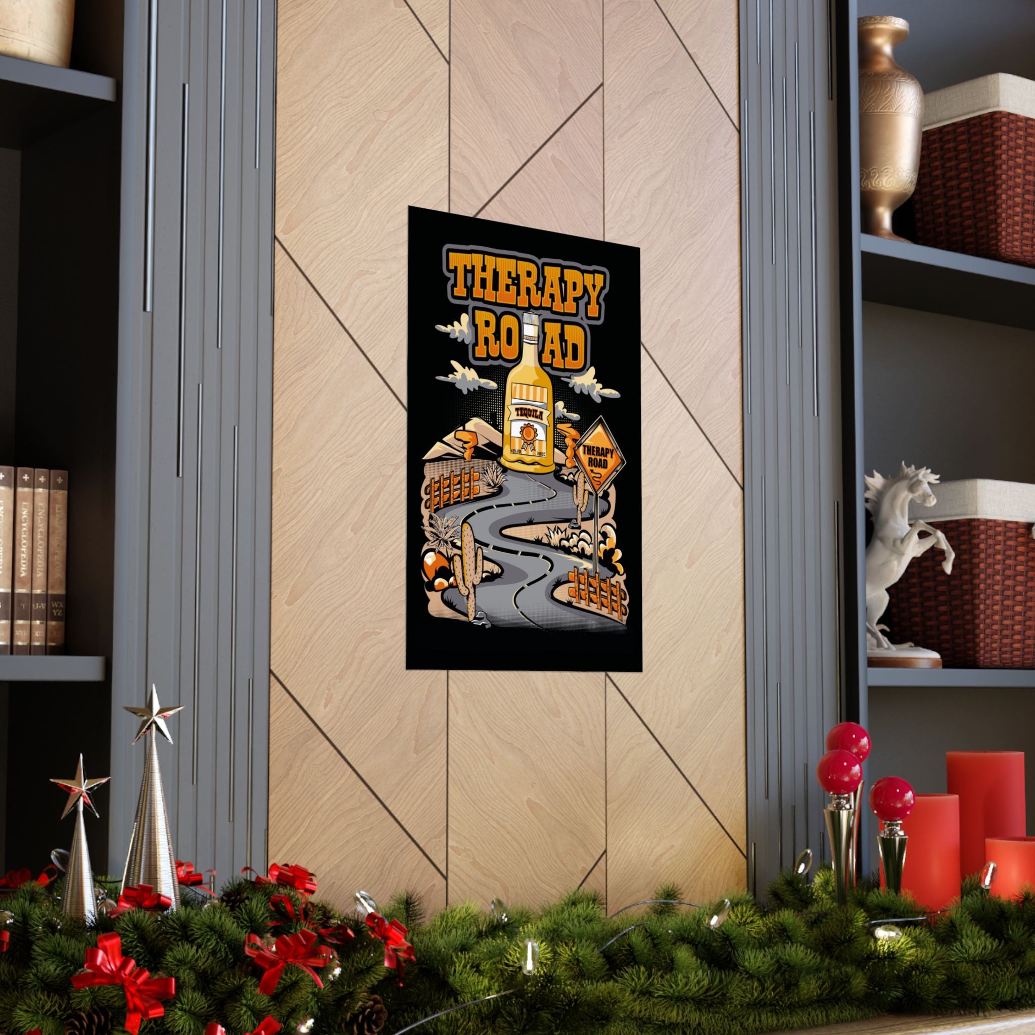 Tequila Wall Art, Tequila Poster, Therapy Wall Art