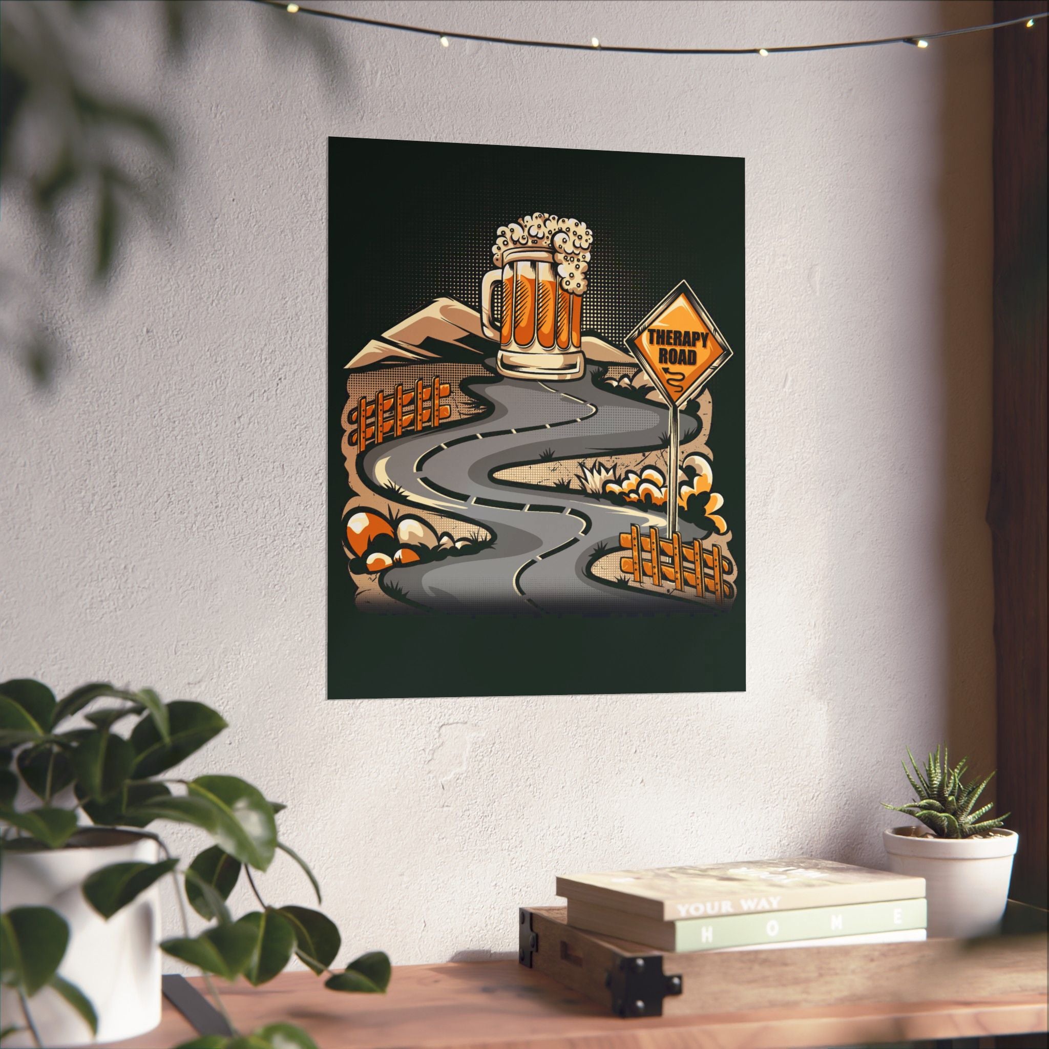 Beer Wall Art, Therapy Wall Art, Beer Lover Poster