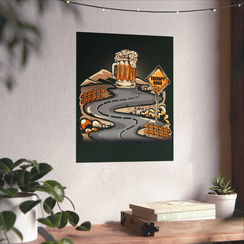 Beer Wall Art, Therapy Wall Art, Beer Lover Poster