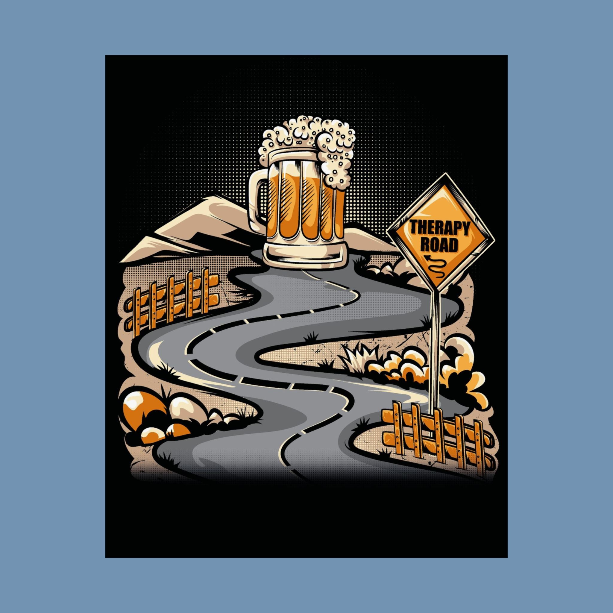 Beer Wall Art, Therapy Wall Art, Beer Lover Poster