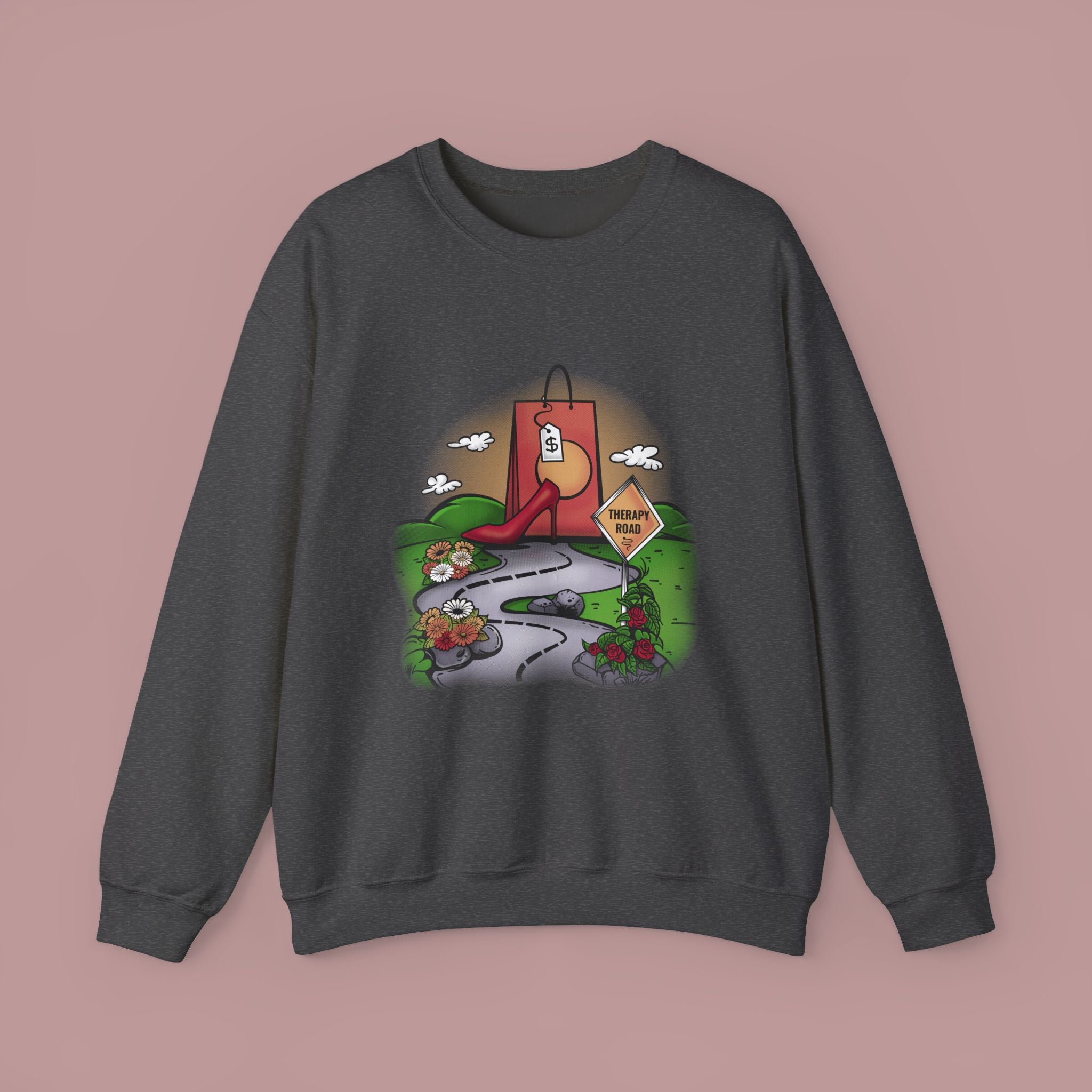 Shopaholic Sweatshirt Unisex, Therapy Sweatshirt, Gift for Shopaholic