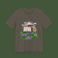 Reading Roadmap Tee — "Library Ahead" Book Lover T‑Shirt