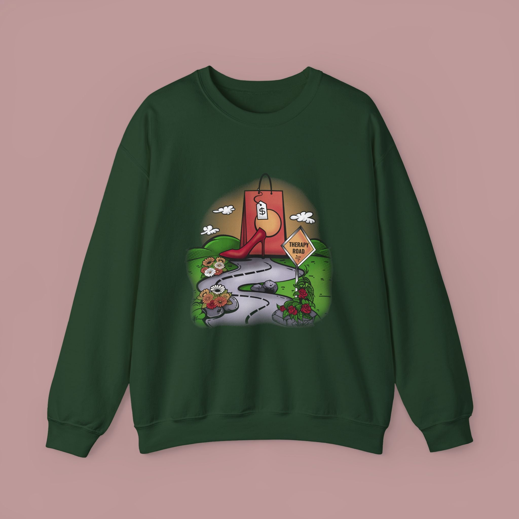Shopaholic Sweatshirt Unisex, Therapy Sweatshirt, Gift for Shopaholic