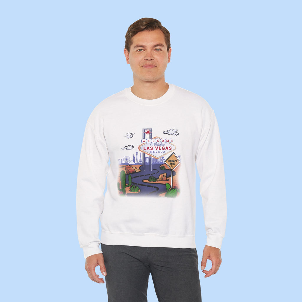 Las Vegas Sweatshirt, Therapy Sweatshirt, Las Vegas Is My Therapy
