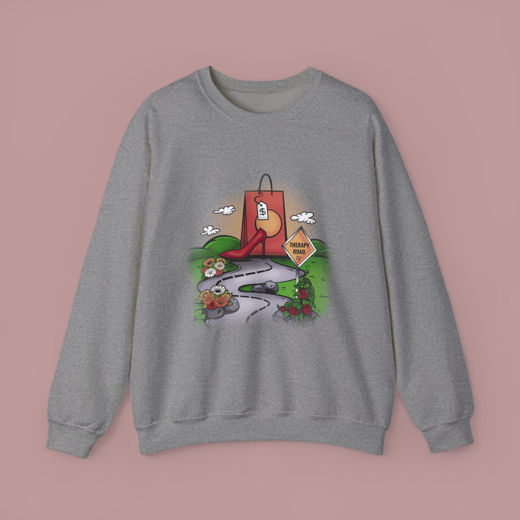 Shopaholic Sweatshirt Unisex, Therapy Sweatshirt, Gift for Shopaholic