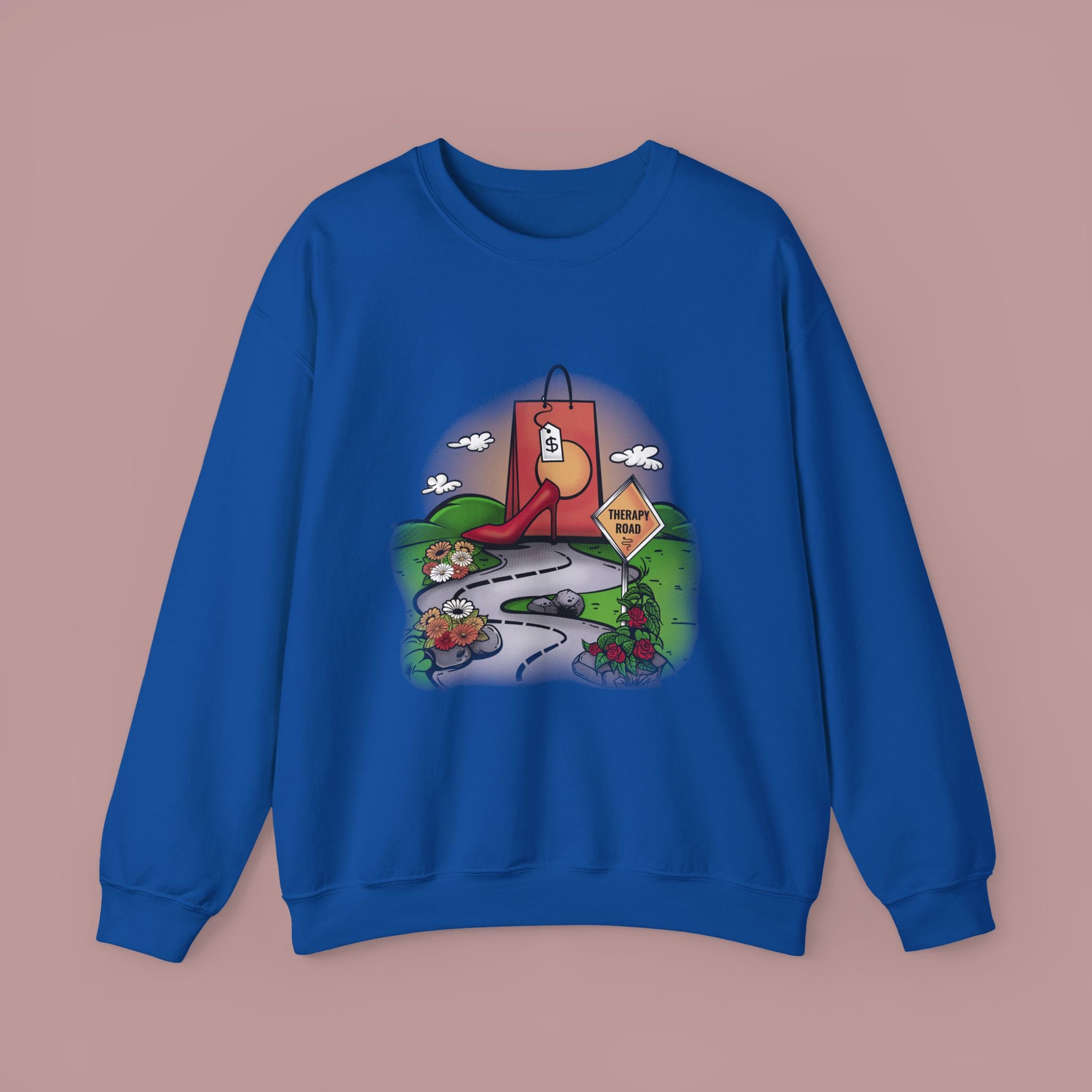 Shopaholic Sweatshirt Unisex, Therapy Sweatshirt, Gift for Shopaholic