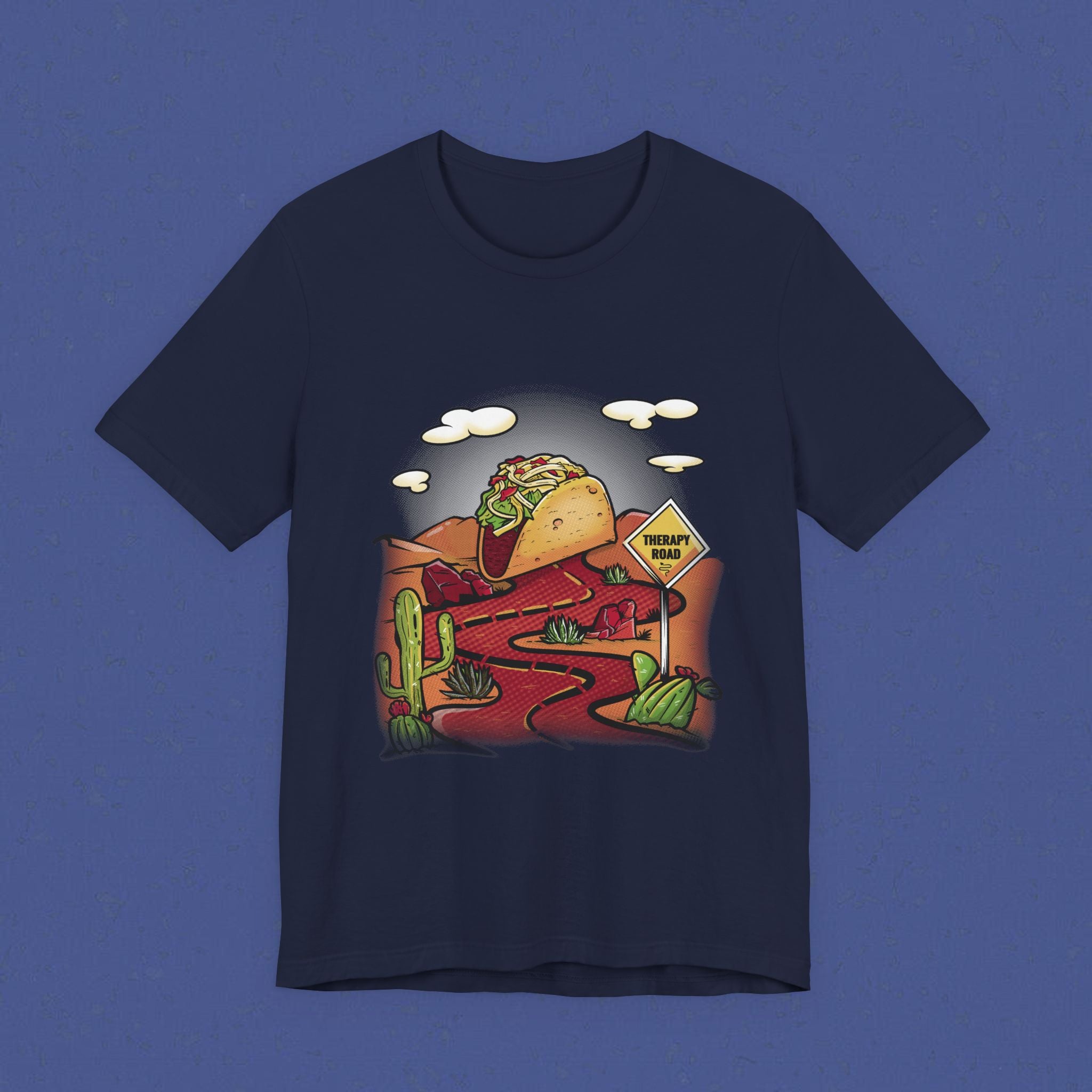 Taco Roadtrip T‑Shirt — Desert Taco Illustration Tee