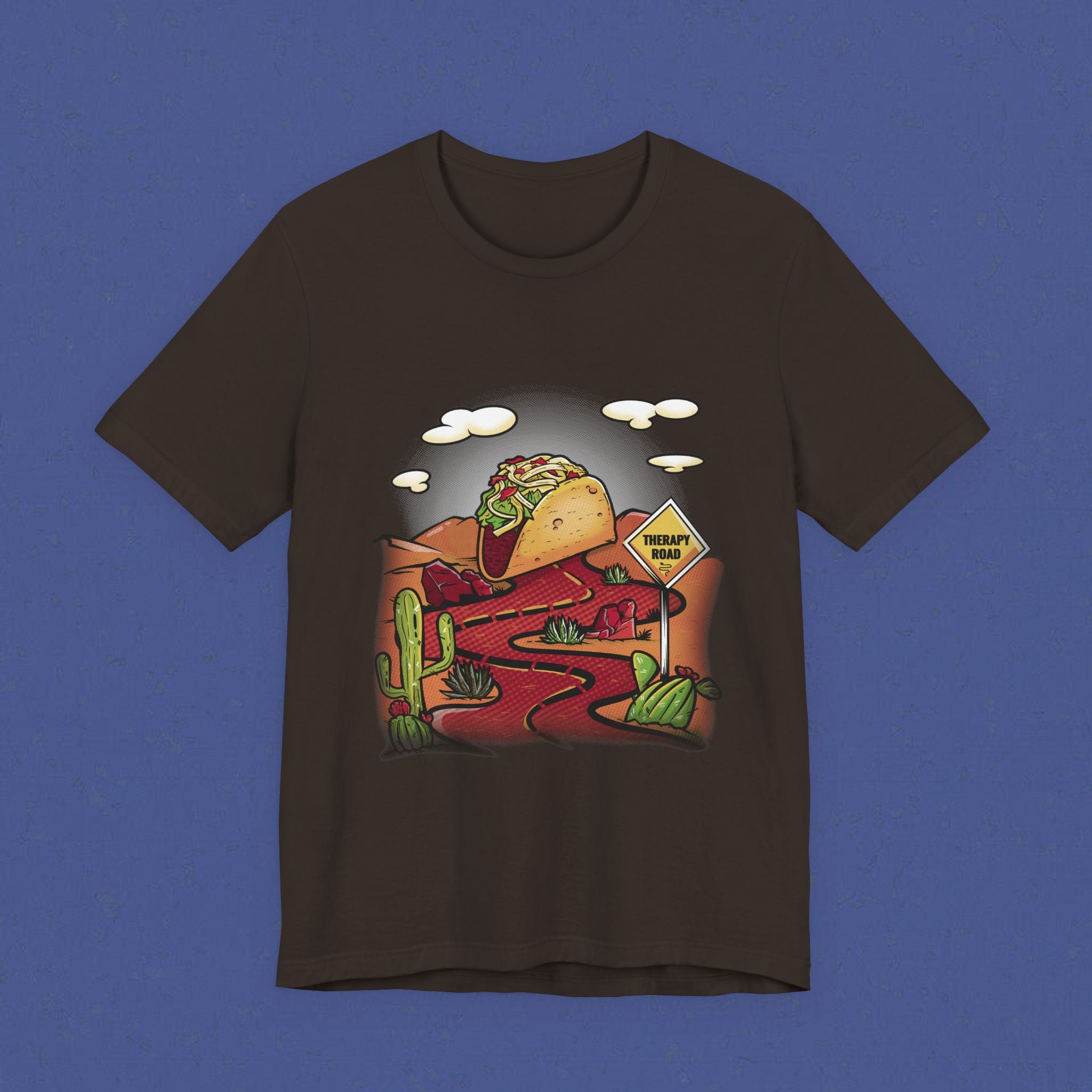 Taco Roadtrip T‑Shirt — Desert Taco Illustration Tee