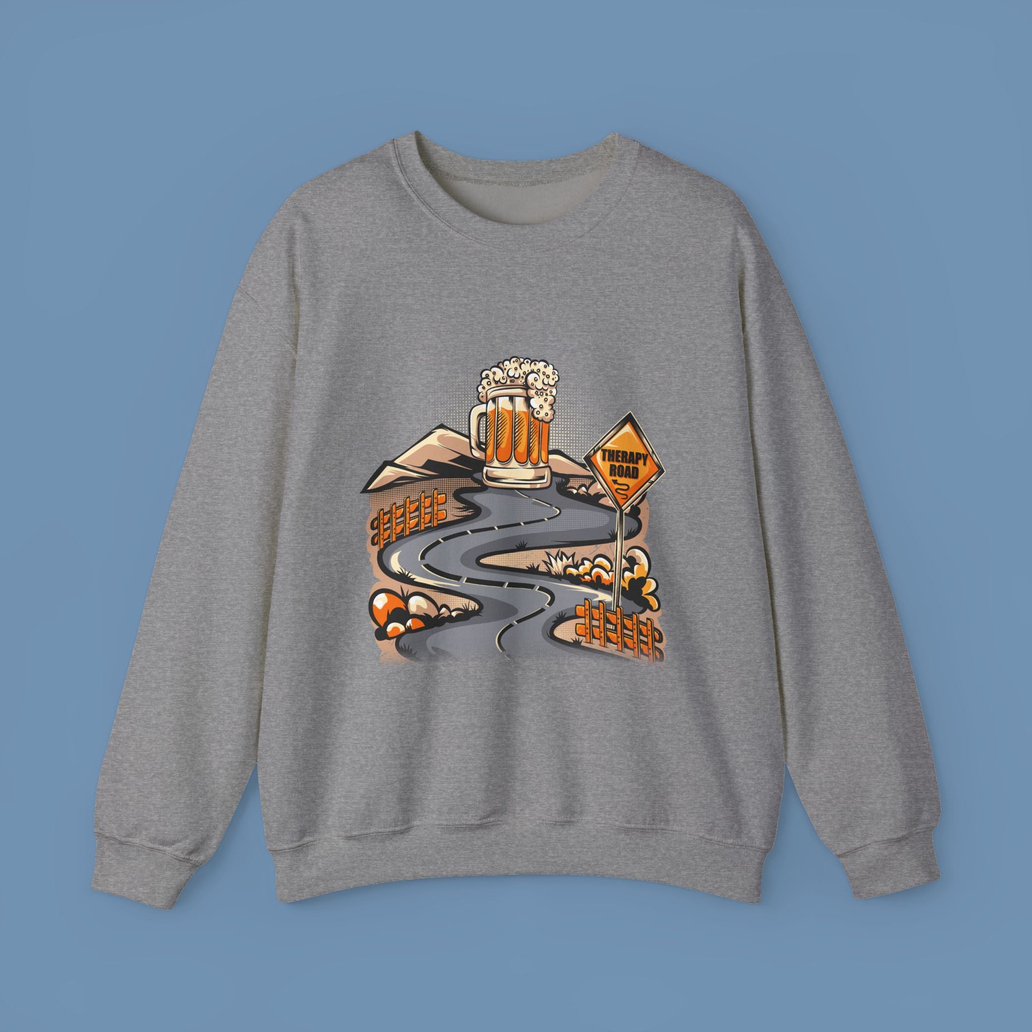 Beer Lover Sweatshirt Unisex, Therapy Sweatshirt, Beer Lover Gift