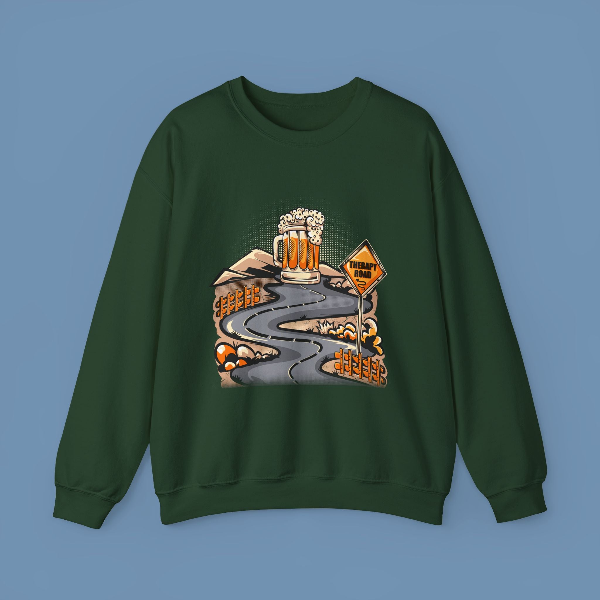 Beer Lover Sweatshirt Unisex, Therapy Sweatshirt, Beer Lover Gift
