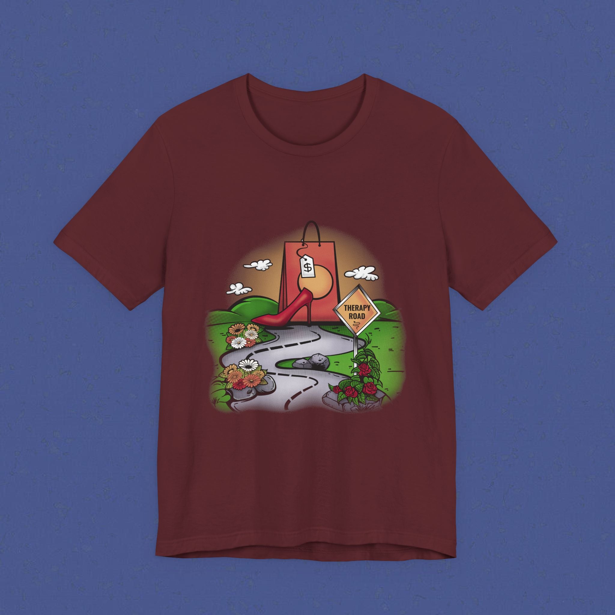 Tea Bag Roadmap T-Shirt — Funny Tea Lover Graphic Tee