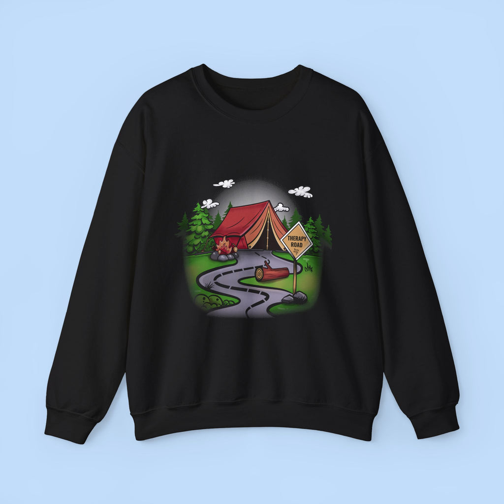 Camping Sweatshirt Unisex, Therapy Sweatshirt, Gift for Camper