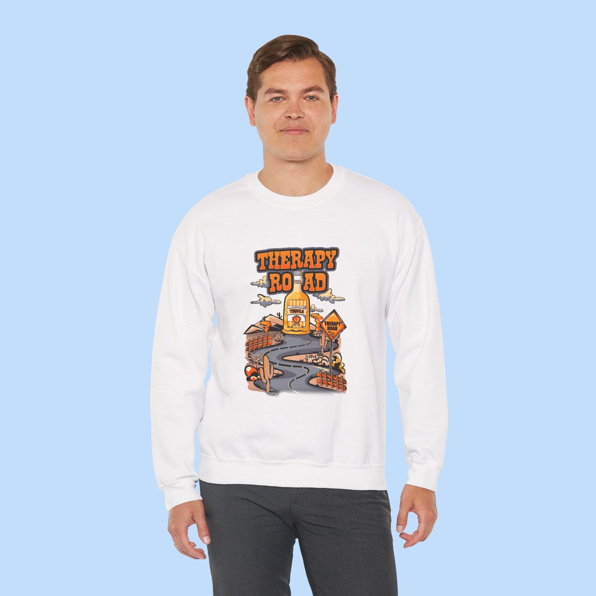 Tequila Lover Sweatshirt Unisex, Therapy Sweatshirt