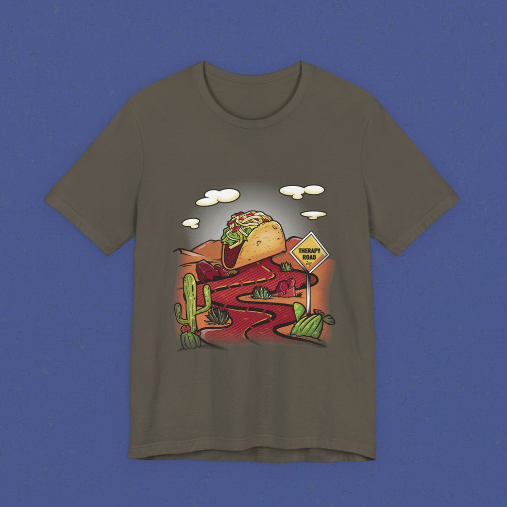 Taco Roadtrip T‑Shirt — Desert Taco Illustration Tee