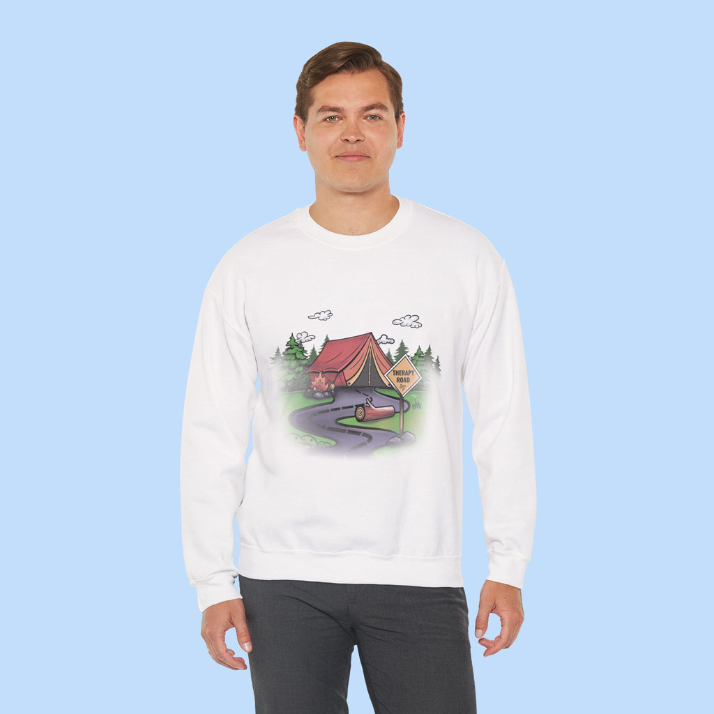 Camping Sweatshirt Unisex, Therapy Sweatshirt, Gift for Camper