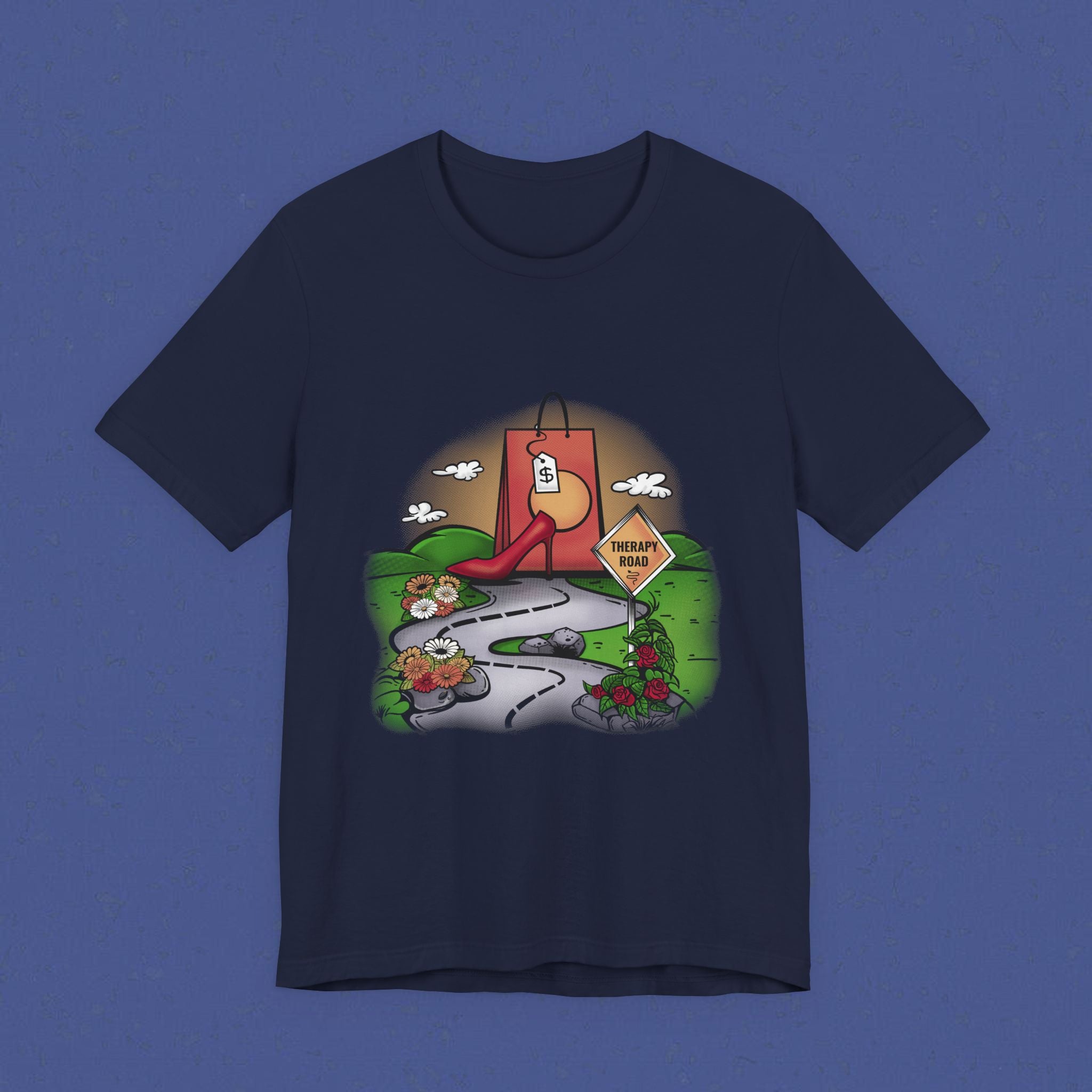 Tea Bag Roadmap T-Shirt — Funny Tea Lover Graphic Tee