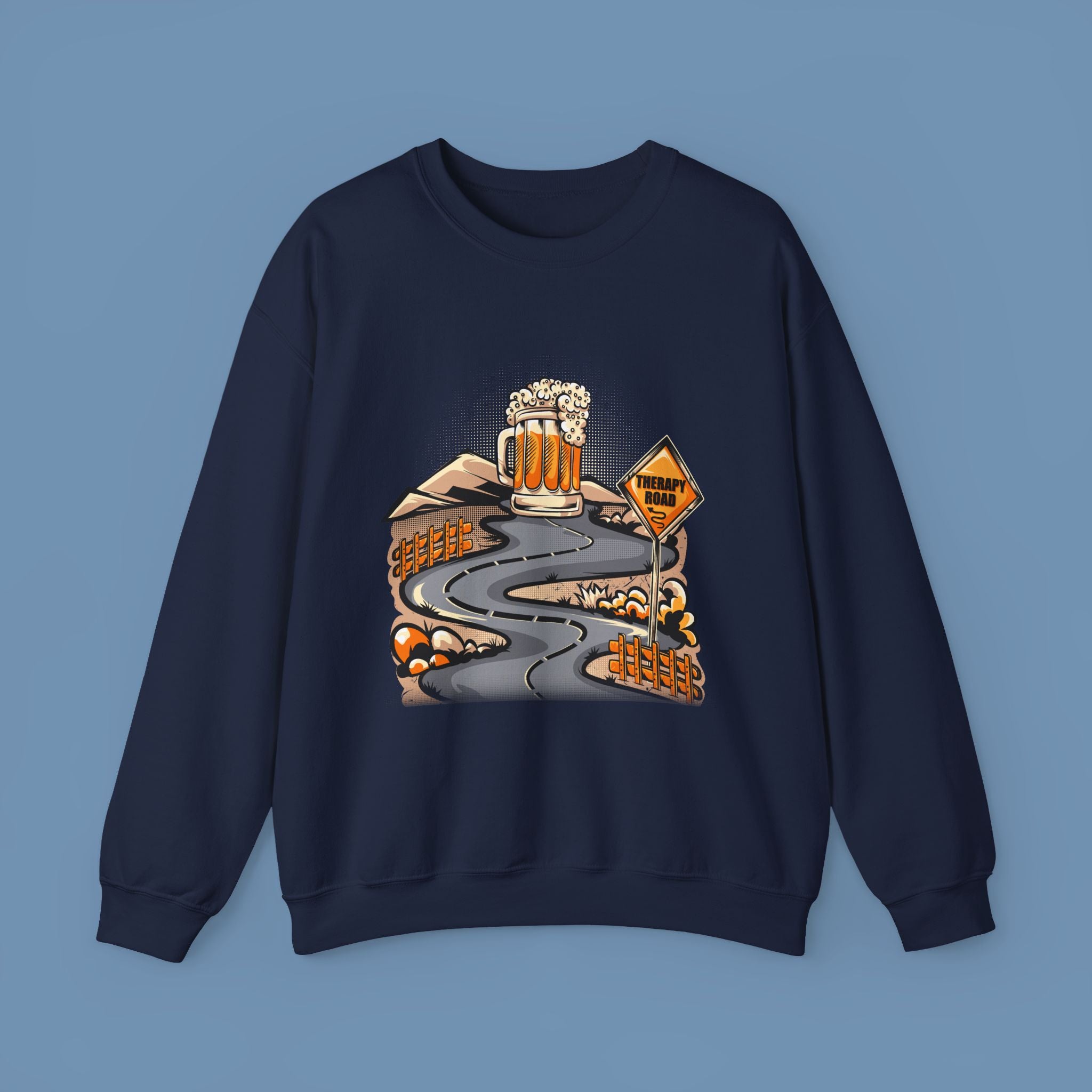 Beer Lover Sweatshirt Unisex, Therapy Sweatshirt, Beer Lover Gift