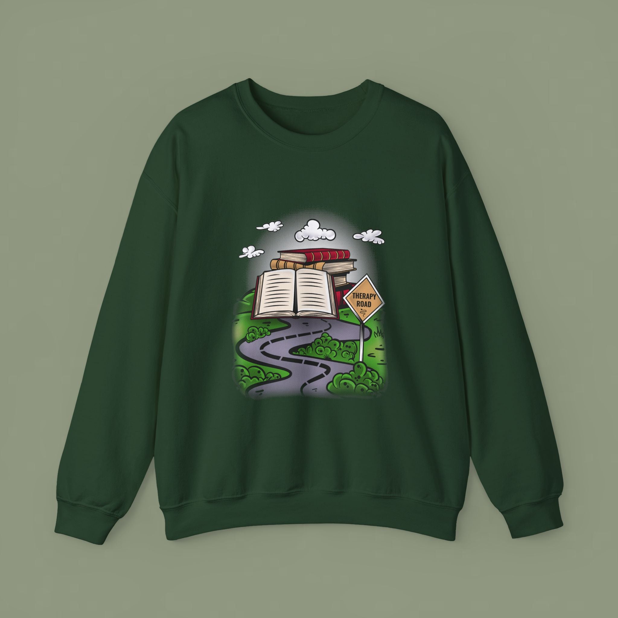 Bookworm Sweatshirt Unisex, Therapy Sweatshirt, Book Lover Gift