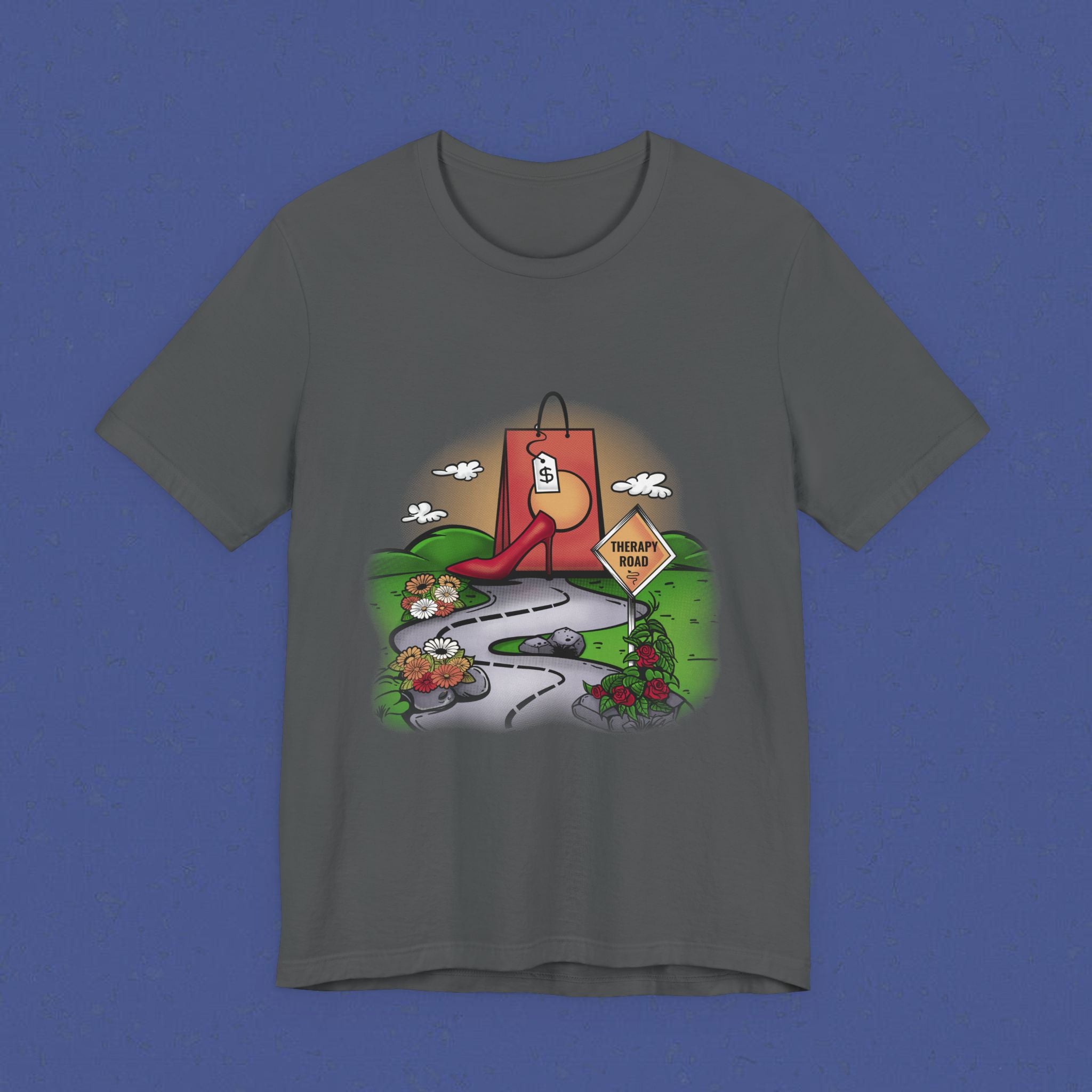 Tea Bag Roadmap T-Shirt — Funny Tea Lover Graphic Tee